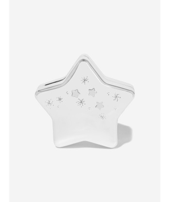 English Trousseau Baby Star Money Box in Silver est présent 