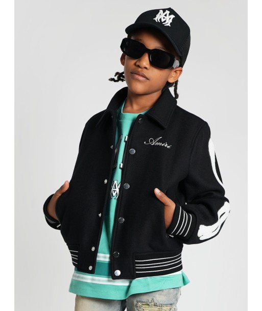 Amiri Kids Bones Jacket in Black Les magasins à Paris et en Île-de-France