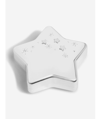 English Trousseau Baby Star Money Box in Silver est présent 