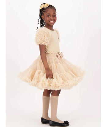 Angels Face Girls Pixie Sparkle Tutu in Beige Faites des économies