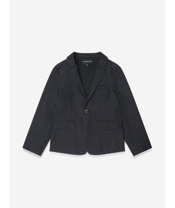 Emporio Armani Boys Branded Blazer in Navy 2024