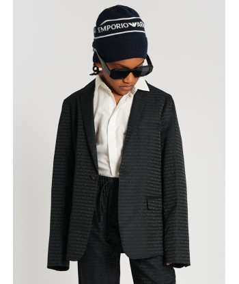 Emporio Armani Boys Branded Blazer in Navy 2024