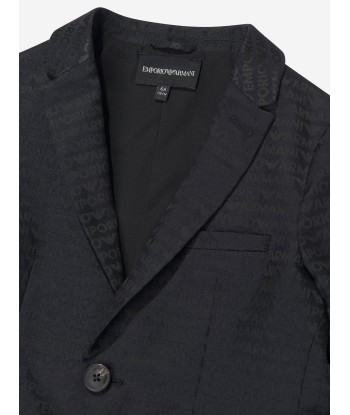 Emporio Armani Boys Branded Blazer in Navy 2024