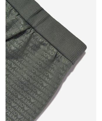 Emporio Armani Boys Cargo Joggers in Green à prix réduit toute l'année