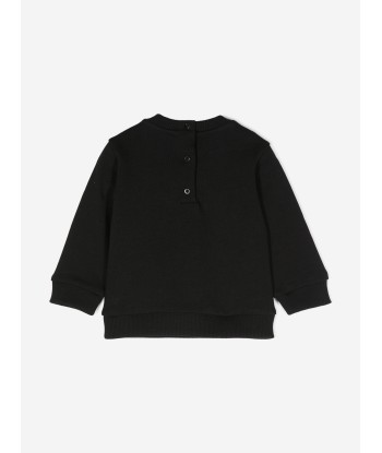 Balmain Baby Paris Logo Sweatshirt in Black Véritable concentré