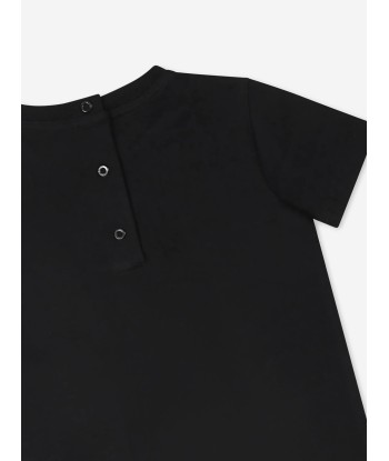 Balmain Baby Paris Logo T-Shirt in Black Le MVP de beaucoup