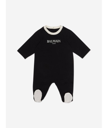 Balmain Baby Logo Gift Set in Ivory Toutes les collections ici