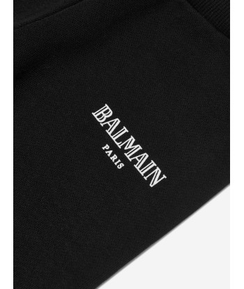 Balmain Baby Paris Logo Joggers in Black une grave pollution 