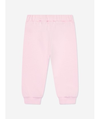 Balmain Baby Girls Logo Joggers in Pink hantent personnes