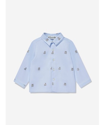 Bonpoint Baby Boys Malo Shirt in Blue meilleur choix