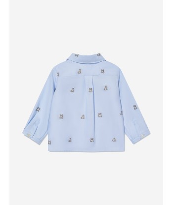 Bonpoint Baby Boys Malo Shirt in Blue meilleur choix