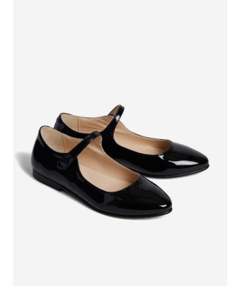 Bonpoint Girls Belinda Mary Jane Shoes in Black le concept de la Pate a emporter 