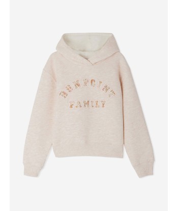 Bonpoint Girls Tita Hoodie in Pink Le MVP de beaucoup