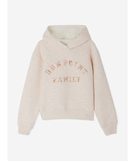 Bonpoint Girls Tita Hoodie in Pink Le MVP de beaucoup