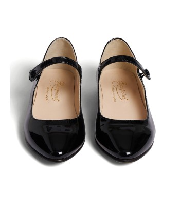 Bonpoint Girls Belinda Mary Jane Shoes in Black le concept de la Pate a emporter 