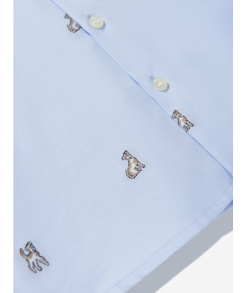 Bonpoint Baby Boys Malo Shirt in Blue meilleur choix