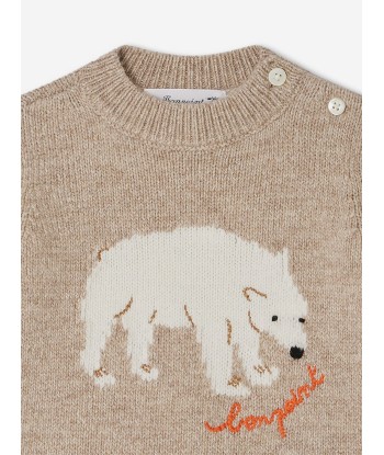 Bonpoint Baby Boys Almire Jumper in Beige des créatures d'habitude