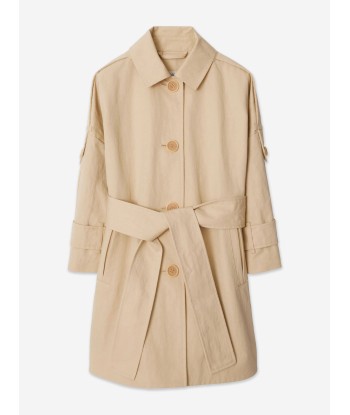 Burberry Girls Valerie Trench Coat in Beige l'achat 