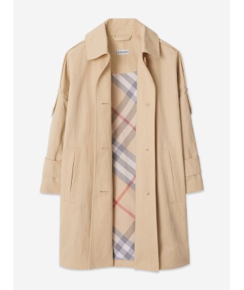 Burberry Girls Valerie Trench Coat in Beige l'achat 