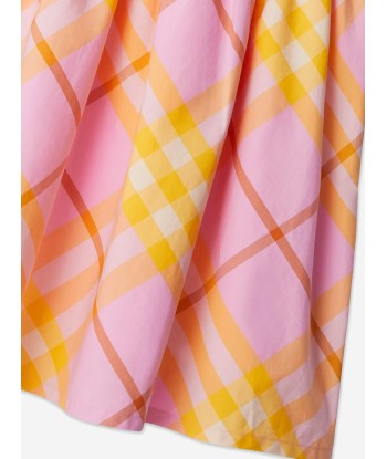 Burberry Girls Elsie Check Dress in Pink d'Europe débarque