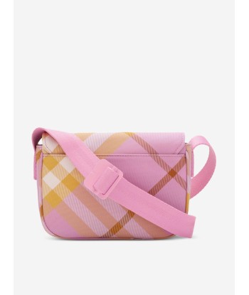 Burberry Girls Check Crossbody Bag in Pink (18cm) la livraison gratuite