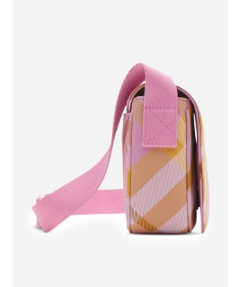 Burberry Girls Check Crossbody Bag in Pink (18cm) la livraison gratuite