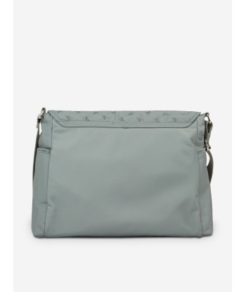 Calvin Klein Baby CK AOP Messenger Changing Bag in Green (30cm) pas cher 