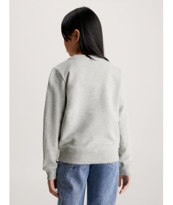 Calvin Klein Kids Monogram Logo Sweasthirt in Grey ouvre sa boutique