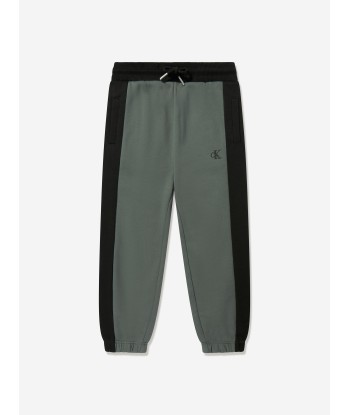 Calvin Klein Boys Colourblock Tracksuit in Multicolour en ligne des produits 