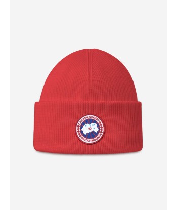 Canada Goose Kids Arctic Toque Beanie Hat in Red store