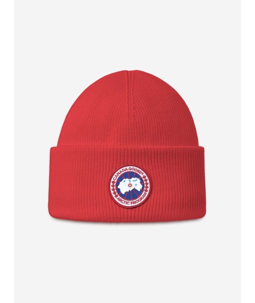 Canada Goose Kids Arctic Toque Beanie Hat in Red store