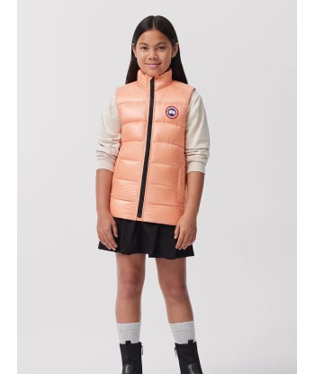 Canada Goose Girls Down Padded Crofton Gilet in Pink Jusqu'à 80% De Réduction