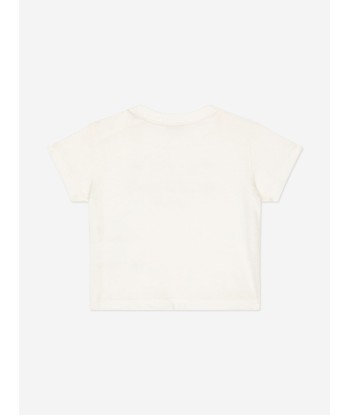 Dolce & Gabbana Baby Boys Milano Logo T-Shirt in White plus qu'un jeu 