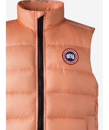 Canada Goose Girls Down Padded Crofton Gilet in Pink Jusqu'à 80% De Réduction