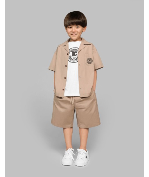 Dolce & Gabbana Boys Palermo Bermuda Shorts in Beige À commander