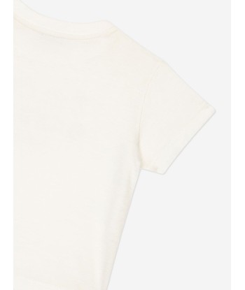 Dolce & Gabbana Baby Boys Milano Logo T-Shirt in White plus qu'un jeu 