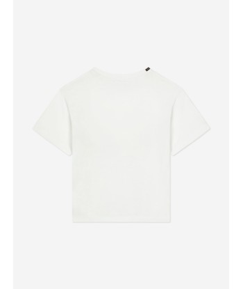 Dolce & Gabbana Boys Palermo Logo T-Shirt in White online