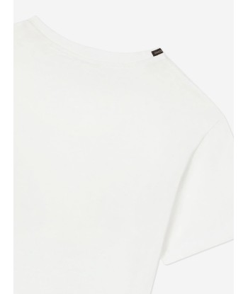 Dolce & Gabbana Boys Palermo Logo T-Shirt in White online