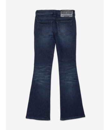 Diesel Girls Ebbey Flared Jeans in Blue Pour