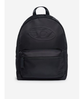 Diesel Kids Logo Backpack in Black (40cm) Les magasins à Paris et en Île-de-France