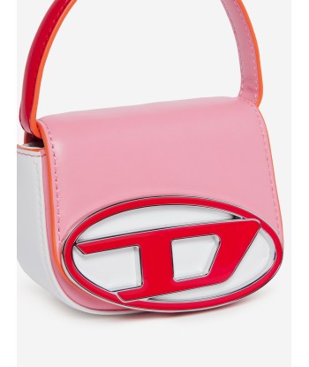 Diesel Girls Leather Oval D Logo Handbag in Pink (20cm) Amélioration de cerveau avec