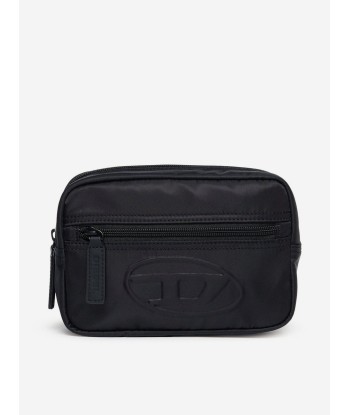 Diesel Kids Oval D Logo Belt Bag in Black (35cm) vente chaude votre 