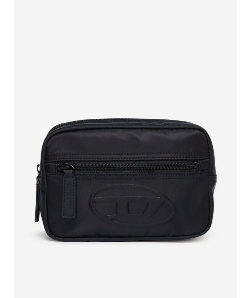 Diesel Kids Oval D Logo Belt Bag in Black (35cm) vente chaude votre 