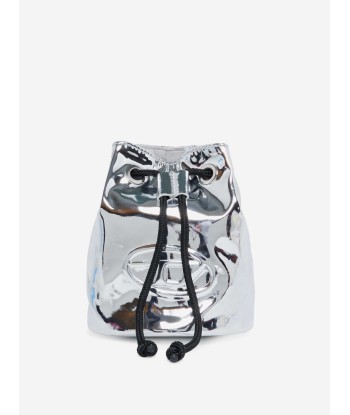 Diesel Girls Welty Bucket Bag in Silver (15.5cm) de l' environnement