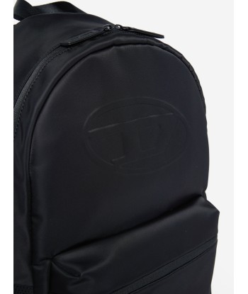 Diesel Kids Logo Backpack in Black (40cm) Les magasins à Paris et en Île-de-France