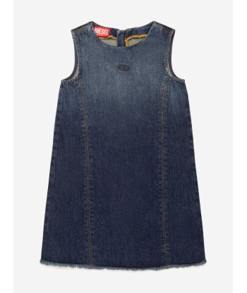 Diesel Girls Destar Denim Dress in Blue store