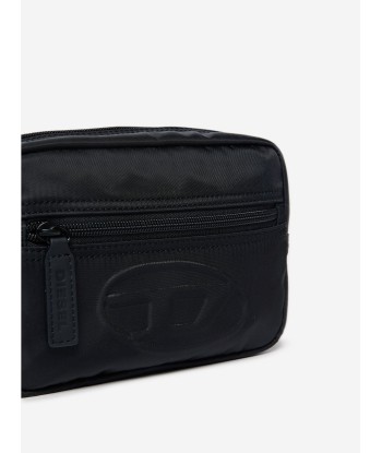 Diesel Kids Oval D Logo Belt Bag in Black (35cm) vente chaude votre 