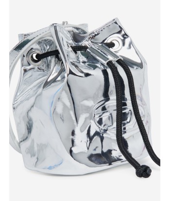 Diesel Girls Welty Bucket Bag in Silver (15.5cm) de l' environnement