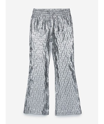 Diesel Girls Pendyx Branded Trousers in Silver online