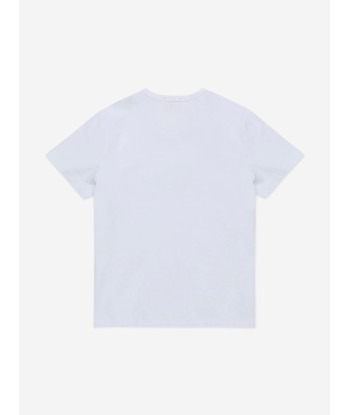 Diesel Girls Logo T-Shirt in White ouvre sa boutique